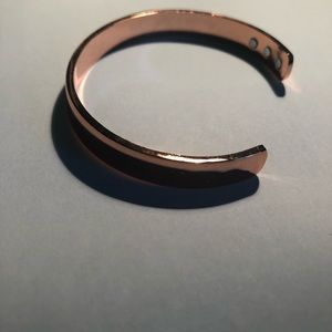 Copper bracelet for men women 99.9% pure copper bangle 6,8 inches for arthritis